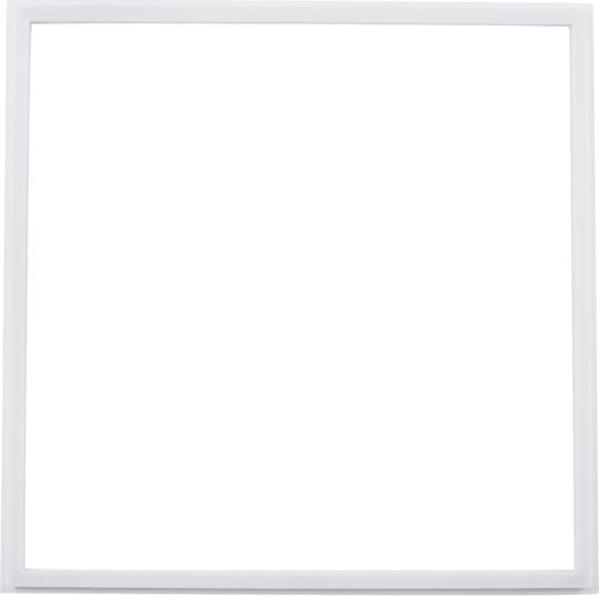 GloboStar Square Recessed LED Panel 48W with Cool White Light 6000K 60x60cm