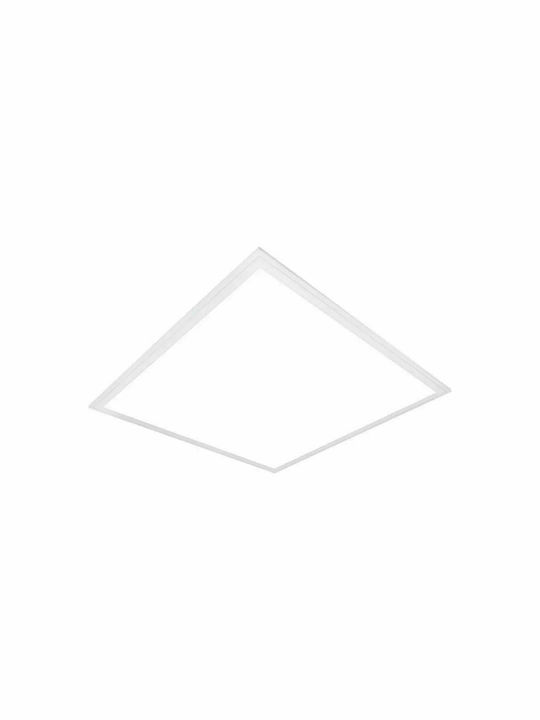V-TAC Pătrat Încastrat Panou LED Putere 29W cu Alb Natural Lumini 60x60cm.