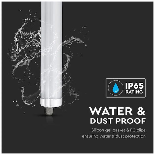 V-TAC Lighting Batten Outdoor with Integrated LED 48W 150cm