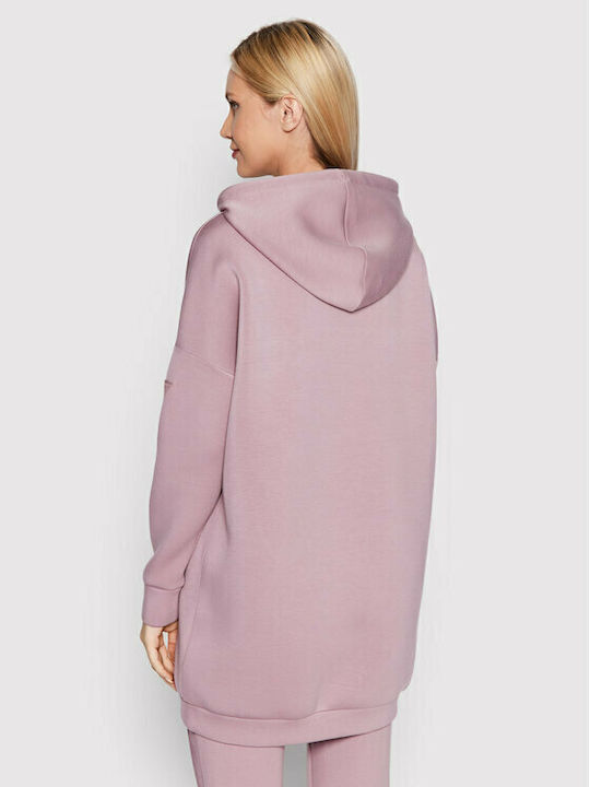 Guess Alisa Hanorac Violet cu Glugă