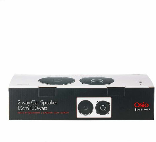 Osio Auto-Lautsprecher 13" mit 120W RMS (2 Weg)