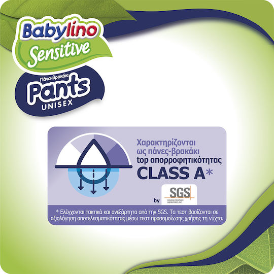 Babylino Diaper Pants Sensitive No. 7 for 15-25kg 38pcs