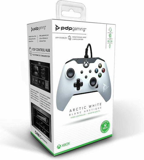 PDP Ενσύρματο Gamepad για PC / Xbox Series / Xbox One White
