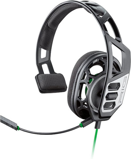 Plantronics RIG 100HX Over Ear Gaming Headset με σύνδεση 3.5mm Γκρι
