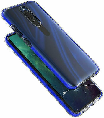 Hurtel Spring Back Cover Σιλικόνης Ροζ (Huawei Mate 20 Lite)