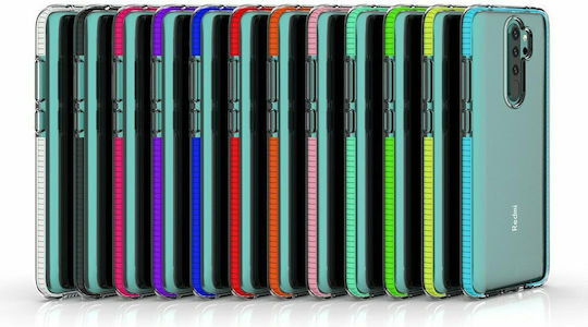 Hurtel Spring Back Cover Σιλικόνης 1mm Μαύρο (Galaxy A21s)