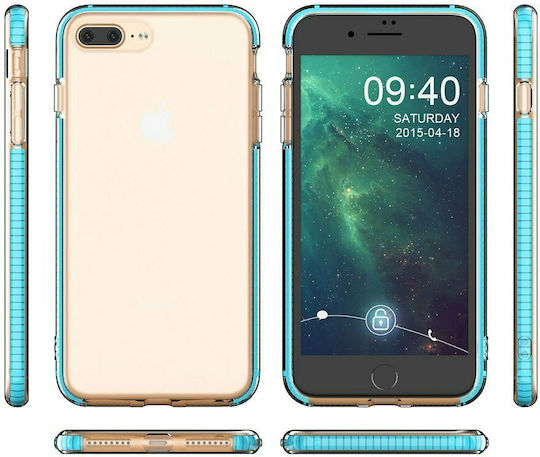 Hurtel Handyhülle Silikon 1mm Blau Für iPhone 8/7 Plus