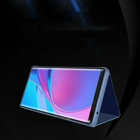 Hurtel Clear View Book Πλαστικό Ροζ (Galaxy A03s)