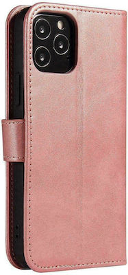 Hurtel Magnet Elegant Synthetic Leather Wallet Pink (Poco M4 Pro 5G / Redmi Note 11s 5G)