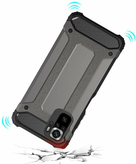 Hurtel Hybrid Armor Back Cover Plastic Albastru (Poco M4 Pro 5G / Redmi Note 11s 5G )