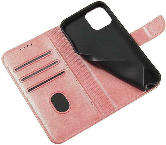 Magnet Book Δερματίνης Ροζ (Galaxy A03s)