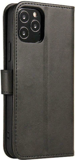 Hurtel Magnet Книга Изкуствена кожа Черен (OnePlus 10 Pro)