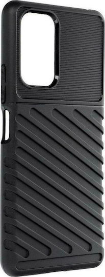 Hurtel Thunder Back Cover Σιλικόνης Μαύρο (OnePlus Nord N20)