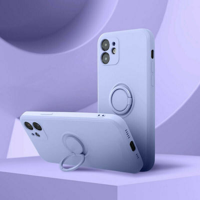 Forcell Ring Silicone Back Cover Violet (Redmi Note 11 / 11S 4G)