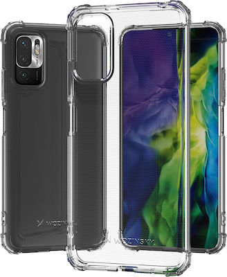 Wozinsky Anti Shock Plastic Back Cover Durable Transparent (Redmi Note 10 5G / Poco M3 Pro)