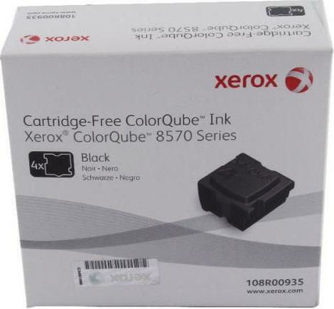 Xerox Original Pack of 4 InkJet Printer Inks Black (108R00935)