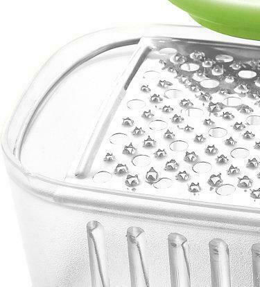 Hoomei Obst/Gemüse Reibe mit Behälter Hoomei Obst/Gemüse Reibe mit Behälter