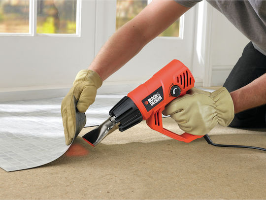 Black & Decker -QS Πιστόλι Θερμού Αέρα 2000W με Ρύθμιση Θερμοκρασίας εως και 600°C