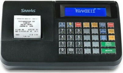 SAM4S NR-320 Tragbare Registrierkasse mit Batterie in Schwarz Farbe