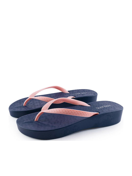 Women's Platform Flip Flops Pink