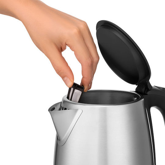 Sencor SWK1715SS Βραστήρας 1.7lt 2200W Ασημί