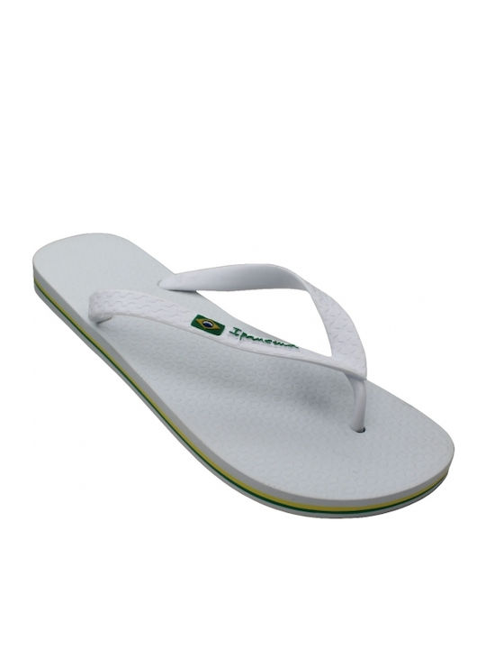 Ipanema Clasica Men's Flip Flops White