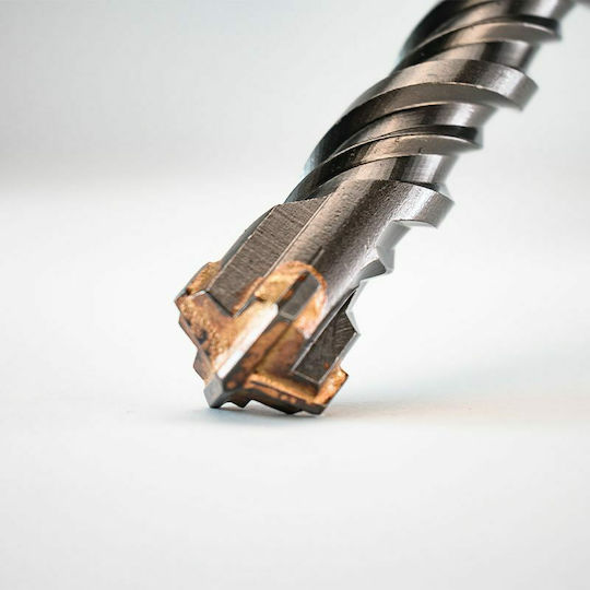 Bormann BHT4128 Four-Cut Diamond Drill with SDS Max Shank for Metal 12mm
