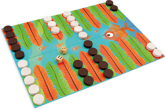 Scratch Europe Piranha Race Backgammon 27x27cm