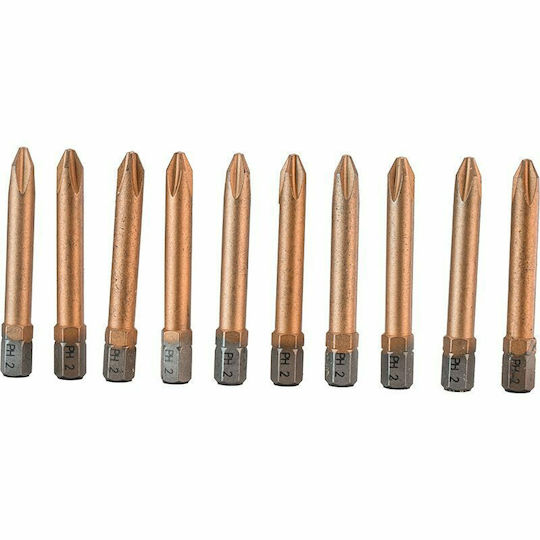 Bormann Pro Сет 10 Битове за Винтоверт Кръст BHT3513