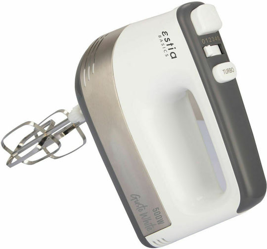 Estia Gusto Μίξερ με Πλαστικό Κάδο 3.4lt Λευκό 500W