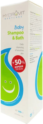 Target Pharma Hydrovit Baby Shampoo & Bath für empfindliche Haut 300ml mit Pumpe