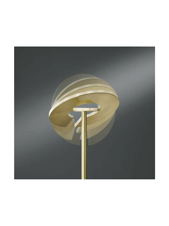 Fischer Honsel Dent LED Stehlampe H180cm. Gold