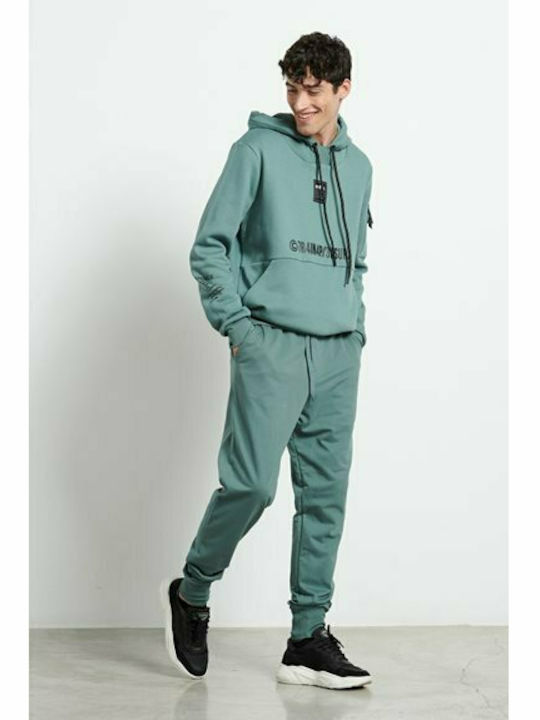 Sweatpants with Elastic Green