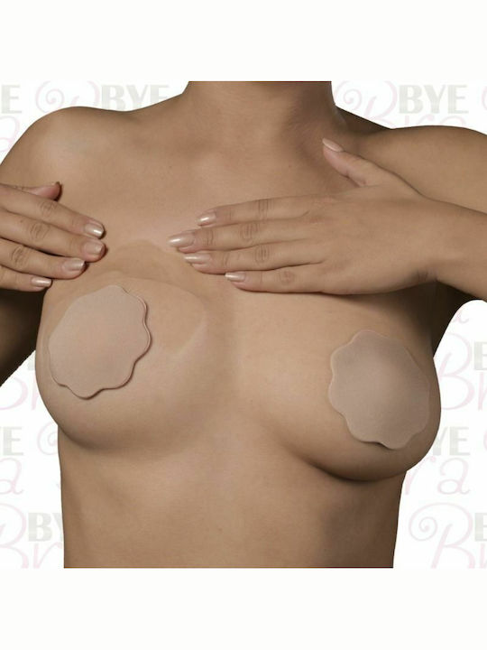 Bye Bra Sticker Sticker Strapless Bra without Underwire Beige