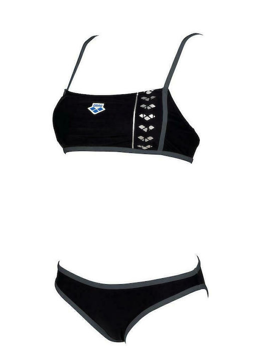 Set Bikini Μπουστάκι Μαύρο