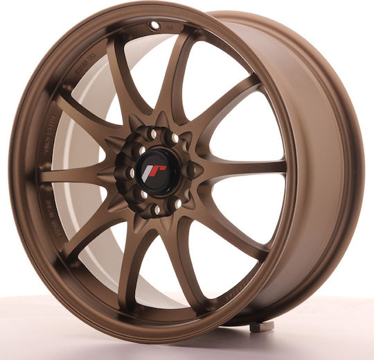 Japan Racing Wheels Ζάντες Αλουμινίου Αυτοκινήτου JR5 17"x7.5" Dark Anodized Bronze