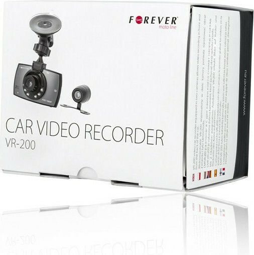 Forever Камера DVR за Автомобил 1080P със Дисплей 4"