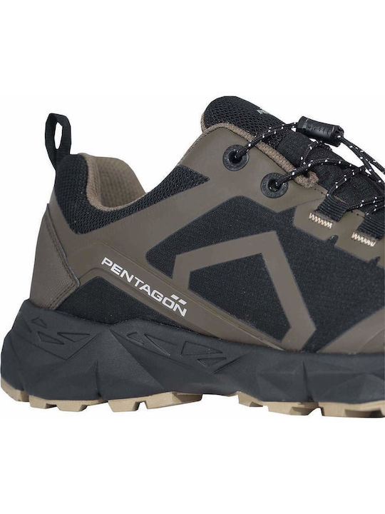 Pentagon Kion Trekking Tactical Men's Hiking Shoes Waterproof Brown
