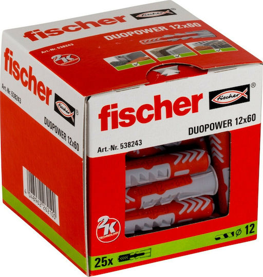 538244 8x40 Schraubanker Kunststoff 8x40mm