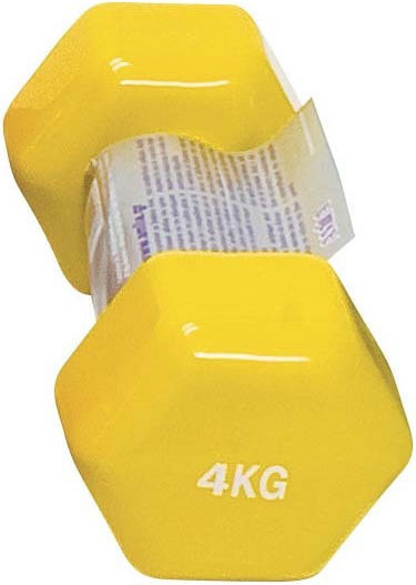 AMILA Dumbbell Hexagon Vinyl 1 x 4.0kg
