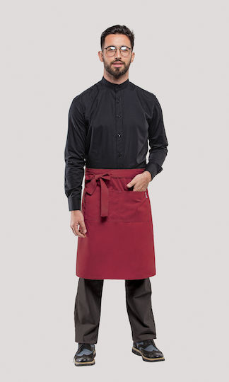 Axon Apron Waist Burgundy