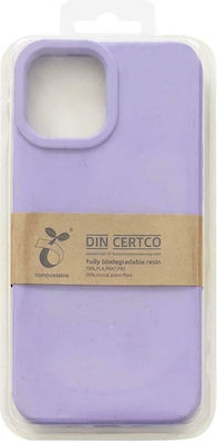 Hurtel Eco Synthetic Back Cover Purple (iPhone 13 Pro)