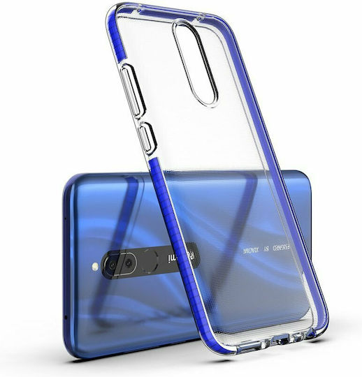 Hurtel Spring Back Cover Σιλικόνης 1mm Γαλάζιο (Redmi 8)