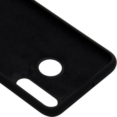 Senso Liquid Coperta din spate Silicon Negru (Redmi Note 8T) SELIXIARN8TB