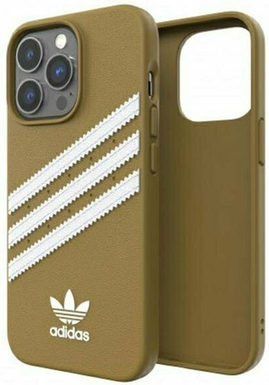 adidas Moulded Back Cover Plastic Beige / Gold (iPhone 13 Pro Max)