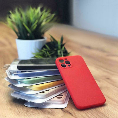 Wozinsky Color Silicone Back Cover Red (iPhone 12 Pro Max)