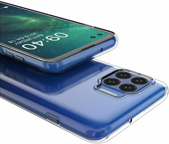 Hurtel Ultra Clear 0.5mm Back Cover Σιλικόνης 0.5mm Διάφανο (Moto G 5G Plus)
