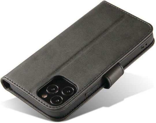 Hurtel Book Δερματίνης Μαύρο (Galaxy A20e)
