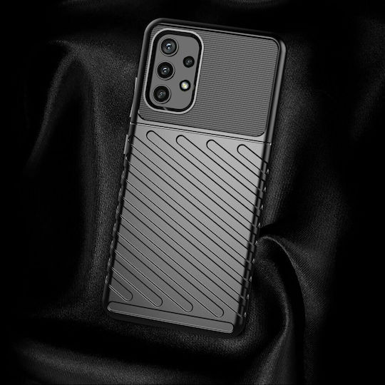Hurtel Thunder Back Cover Σιλικόνης Μαύρο (Nokia 5.4)