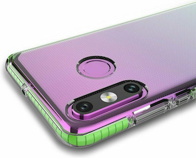 Hurtel Spring Back Cover Σιλικόνης Μπλε (Huawei P30 Lite)